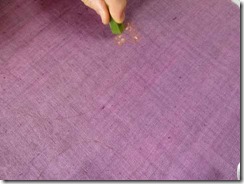 着抜技法、着抜液で芋判のようにもできます