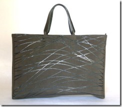 印伝風草木染キャリアバッグ