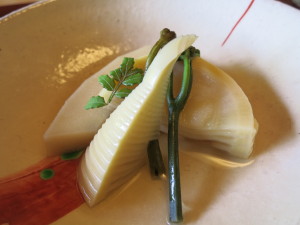 筍と蕨の炊き合わせ