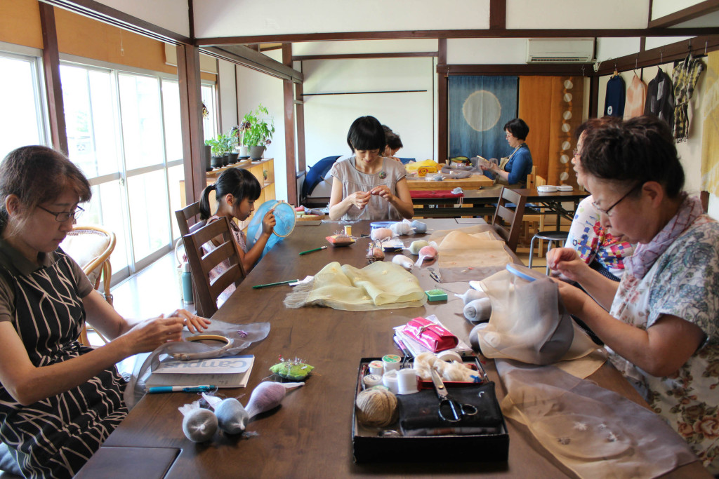 刺繍ワークショップ