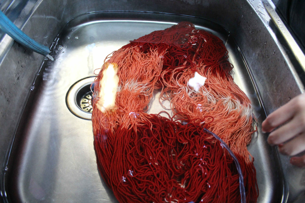 絣染 草木染 茜