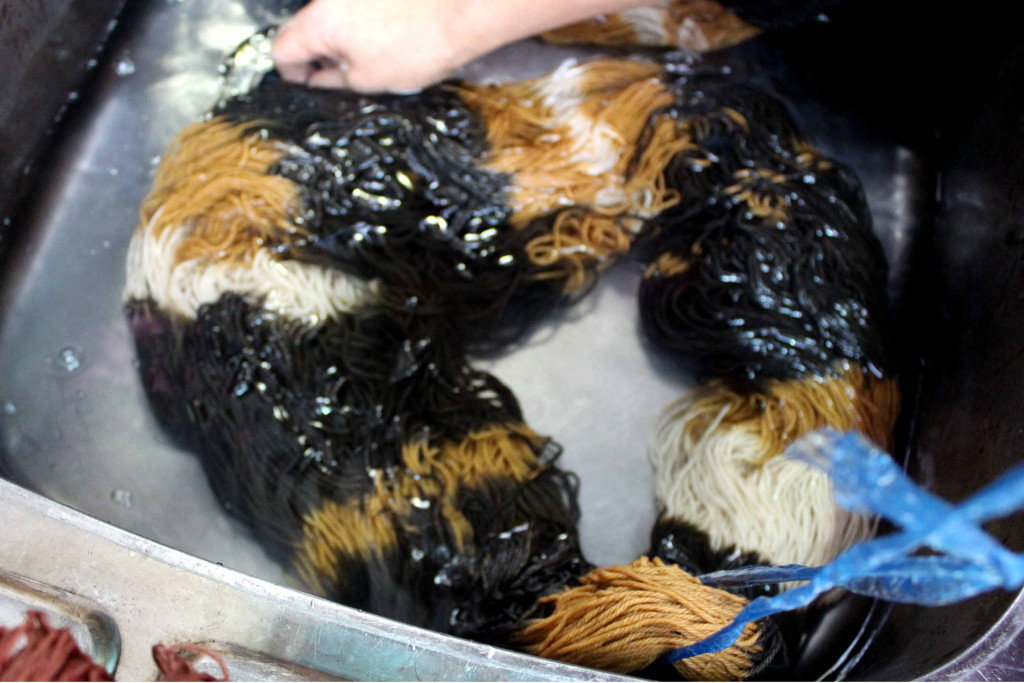 絣染 草木染 栗