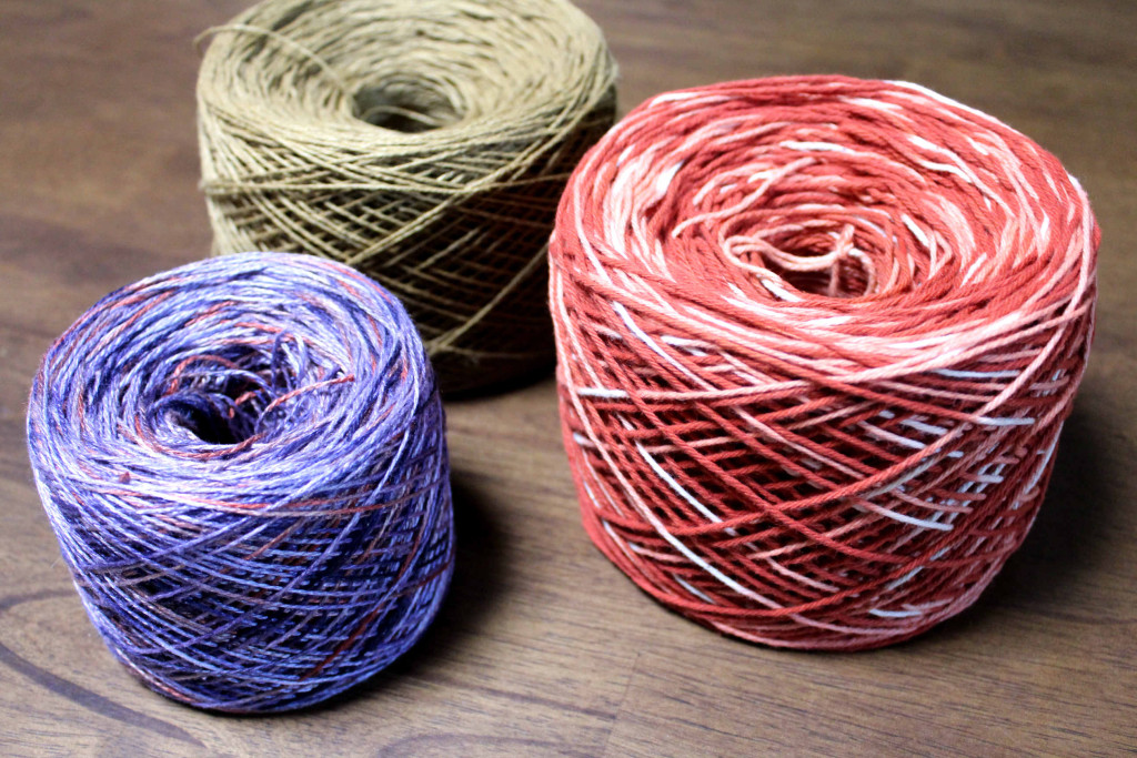 草木染の糸