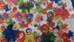 草木染で修了制作の作品づくり①