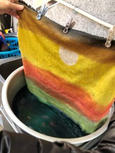 草木染インストラクター養成講座第6期生の修了制作作品です！①